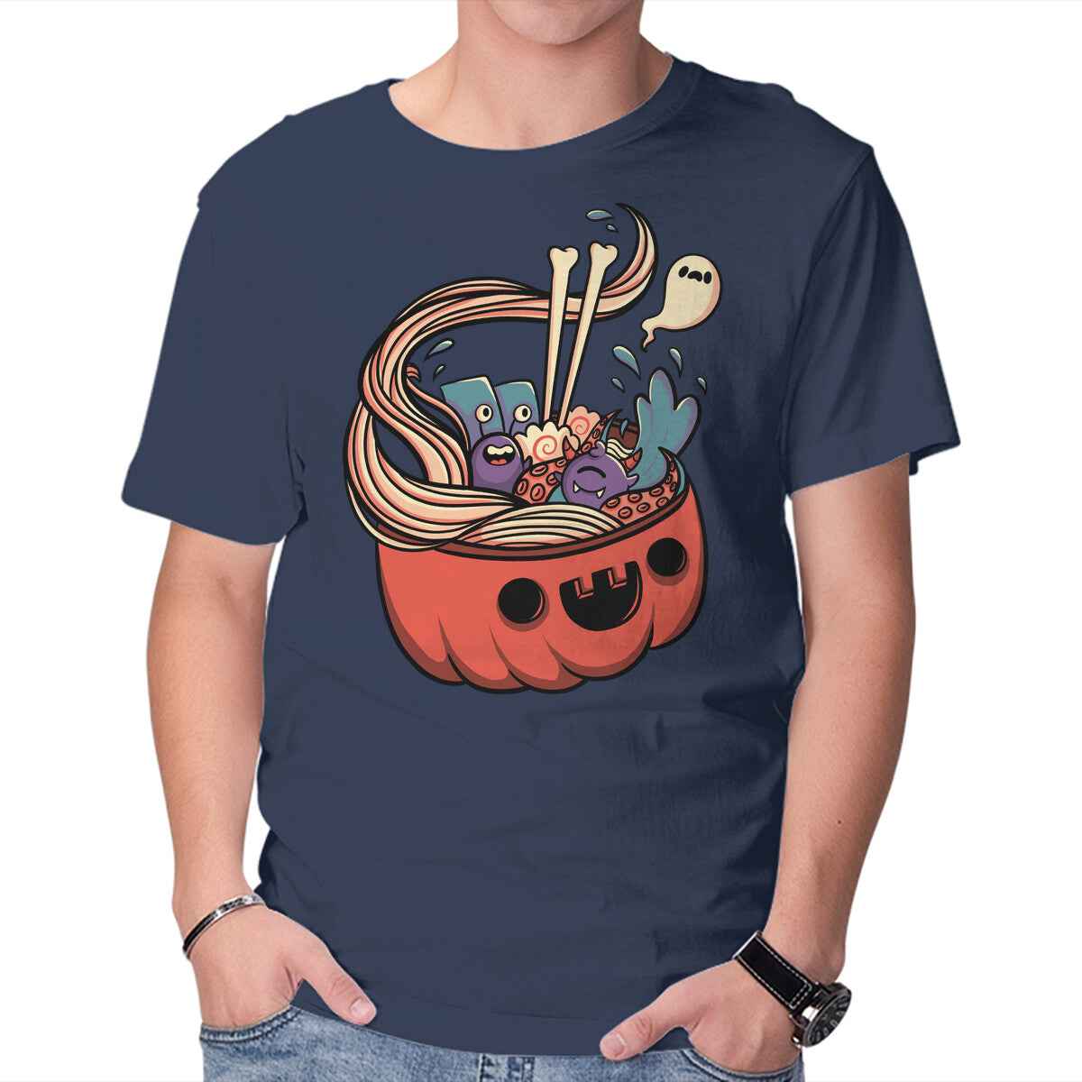 Monster Bowl – Halloween Graphic T-Shirt