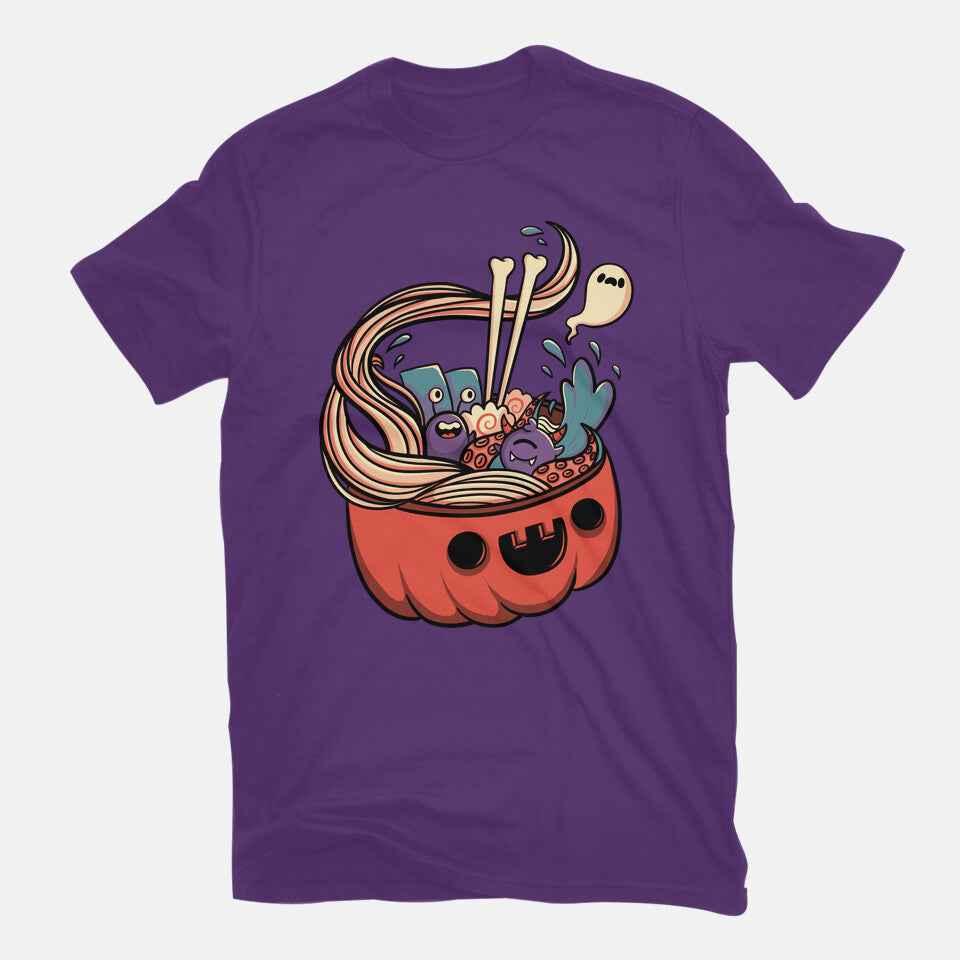 Monster Bowl – Halloween Graphic T-Shirt