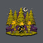 Treat Or Fish – Cat Graphic T-Shirt design artwork for charcoal graphic T-shirt