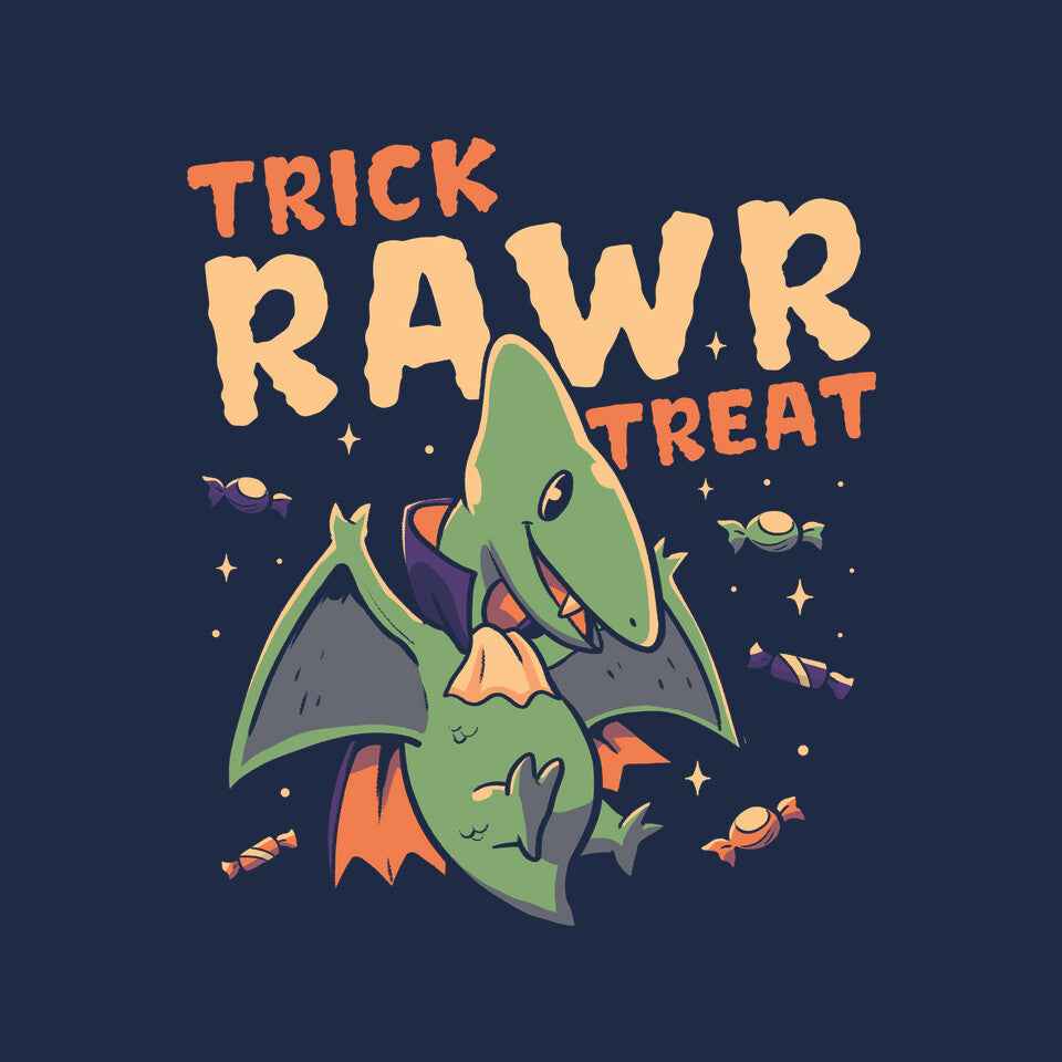 Trick Rawr Treat – Halloween Graphic T-Shirt