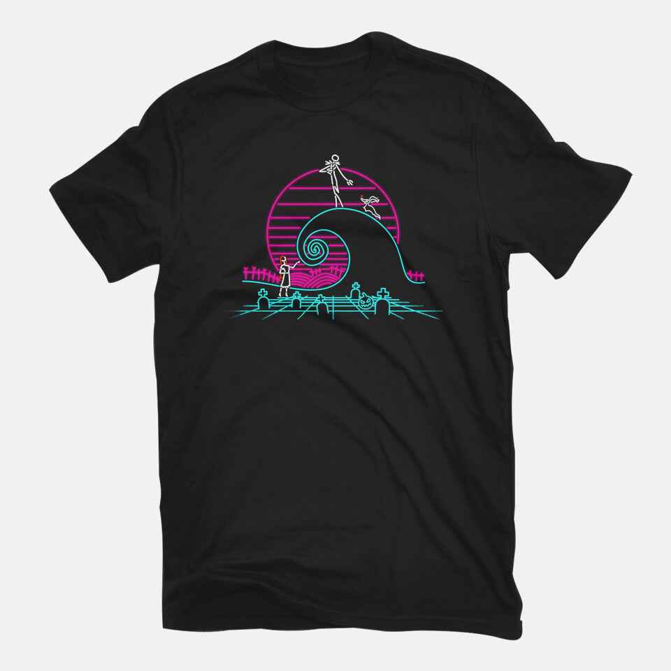 Nightmare Neon – Halloween Graphic T-Shirt
