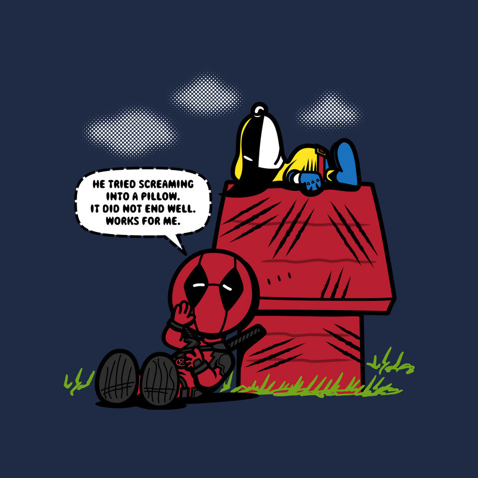 Mutant Nuts – Sci-Fi Graphic T-Shirt design artwork for navy graphic T-shirt