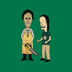 Texas Is Cool – Horror Graphic T-Shirt design artwork for green graphic T-shirt