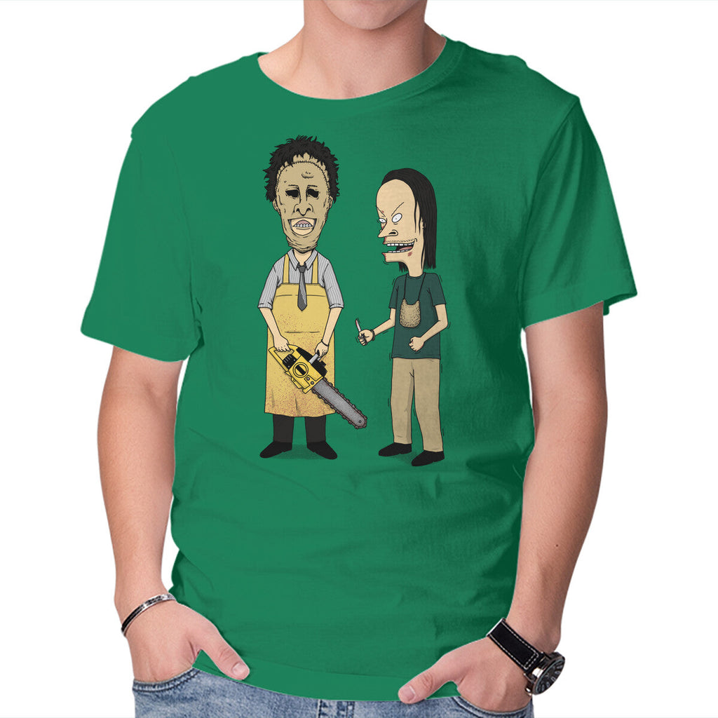 Texas Is Cool – Horror Graphic T-Shirt in green, product display