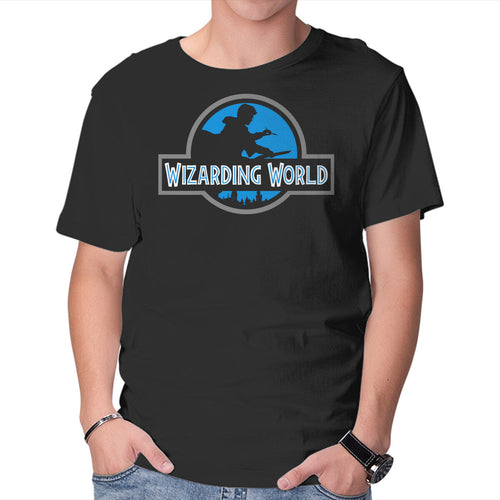 Wizarding World – Fantasy Graphic T-Shirt in black, product display