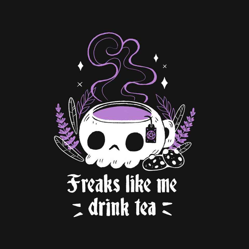 Freaks Drink Tea Graphic T-Shirt
