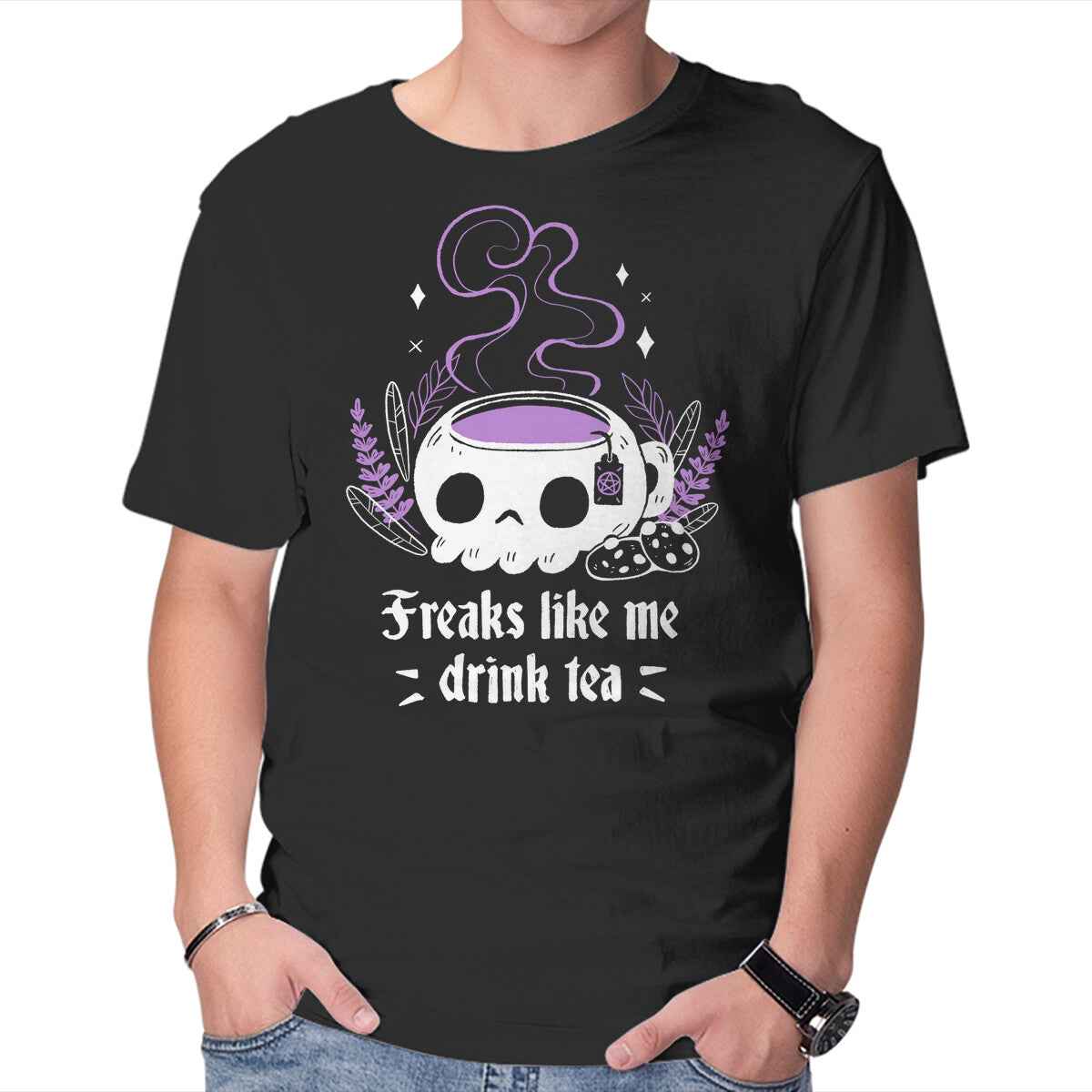 Freaks Drink Tea Graphic T-Shirt