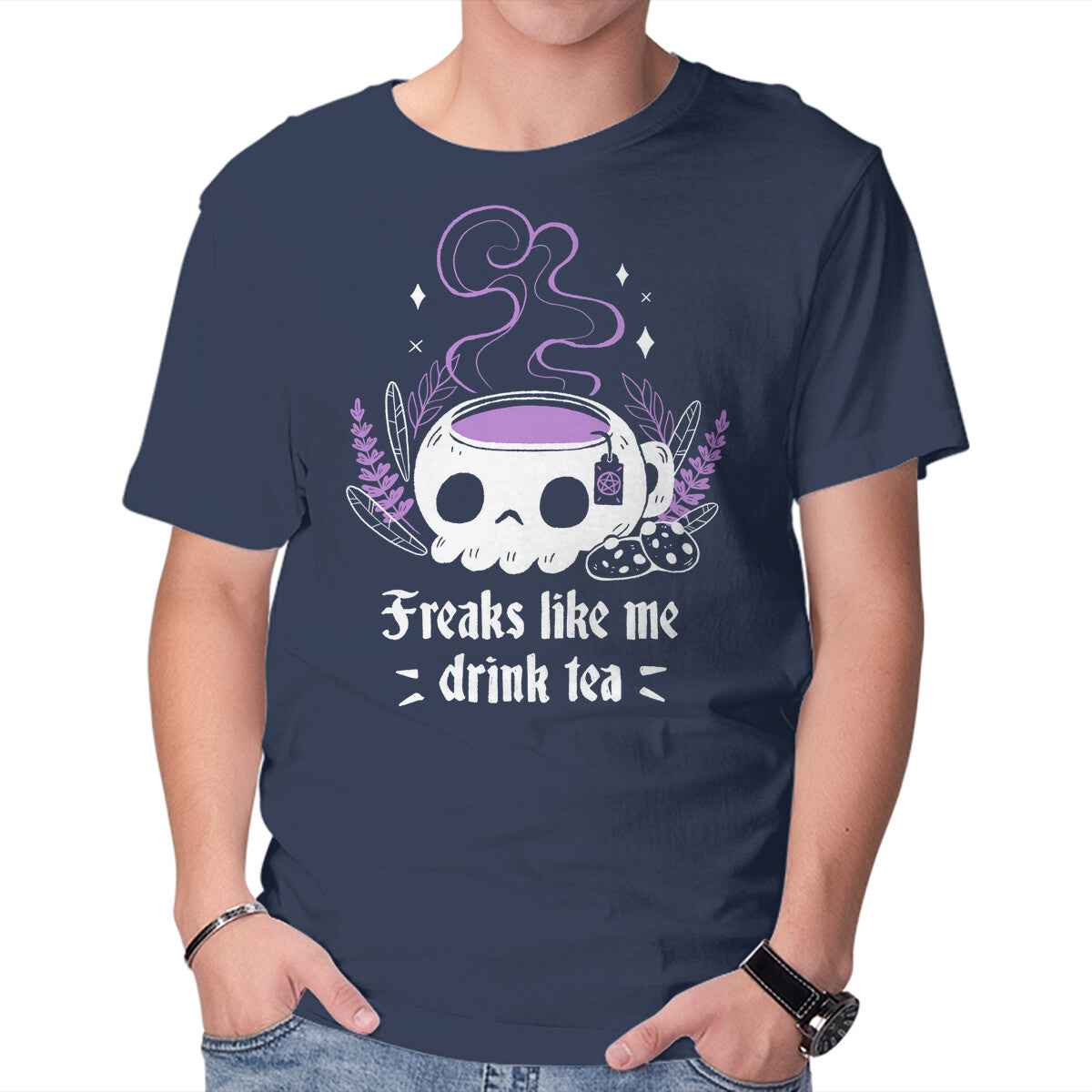 Freaks Drink Tea Graphic T-Shirt