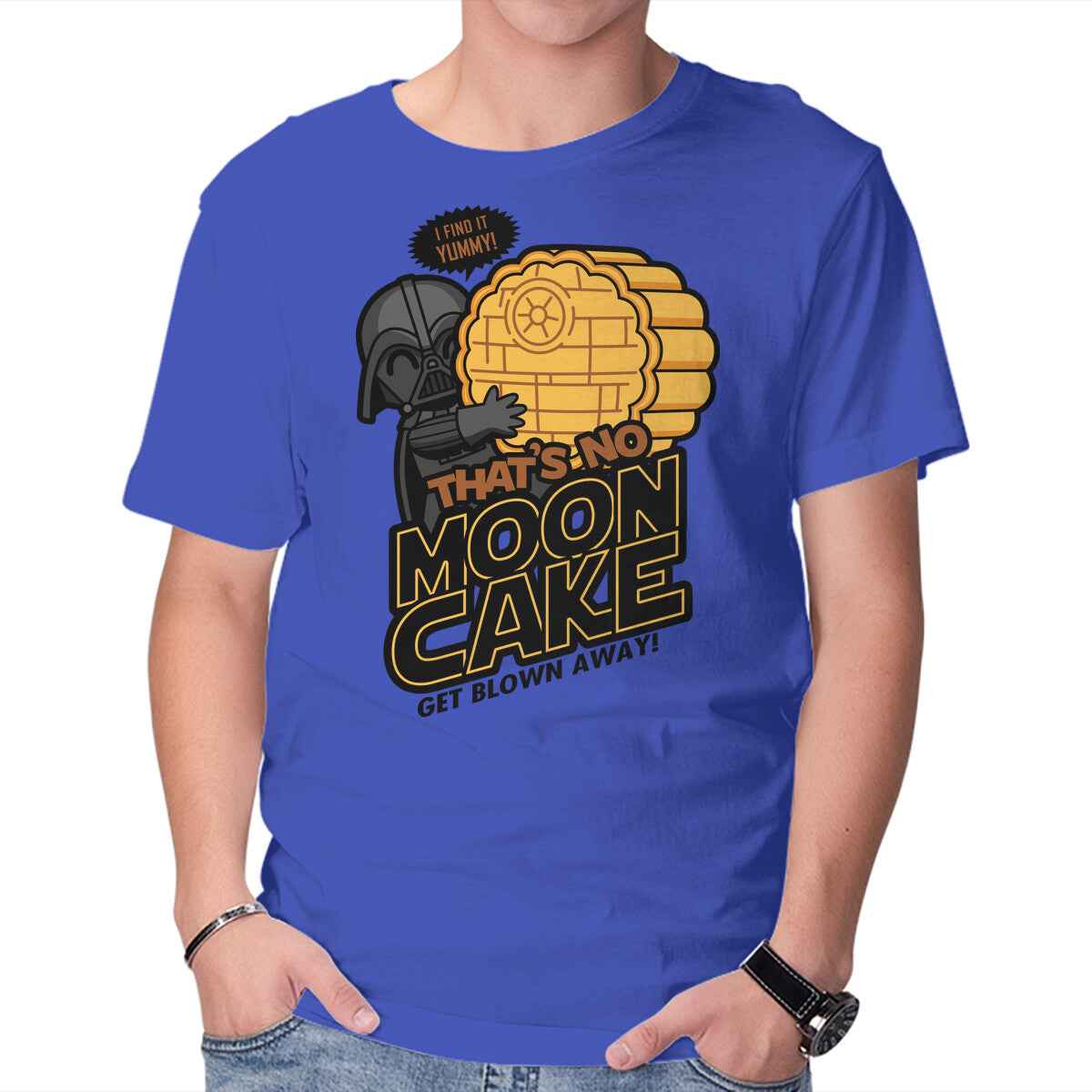 That's No Moon Cake – Sci-Fi Graphic T-Shirt