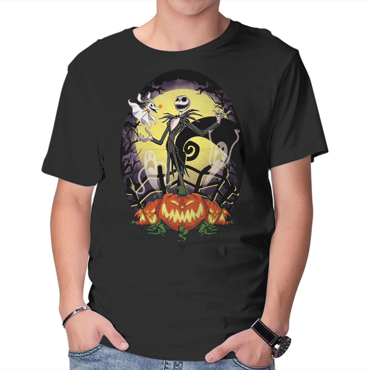 This Is Halloween – Movie Graphic T-Shirt in black, product display