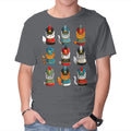 Cat Nutcracker – Cat Graphic T-Shirt in charcoal, product display