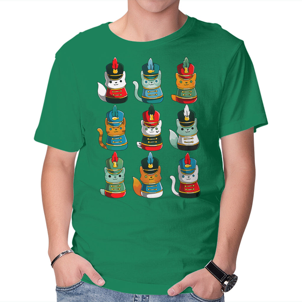 Cat Nutcracker – Cat Graphic T-Shirt in green, product display