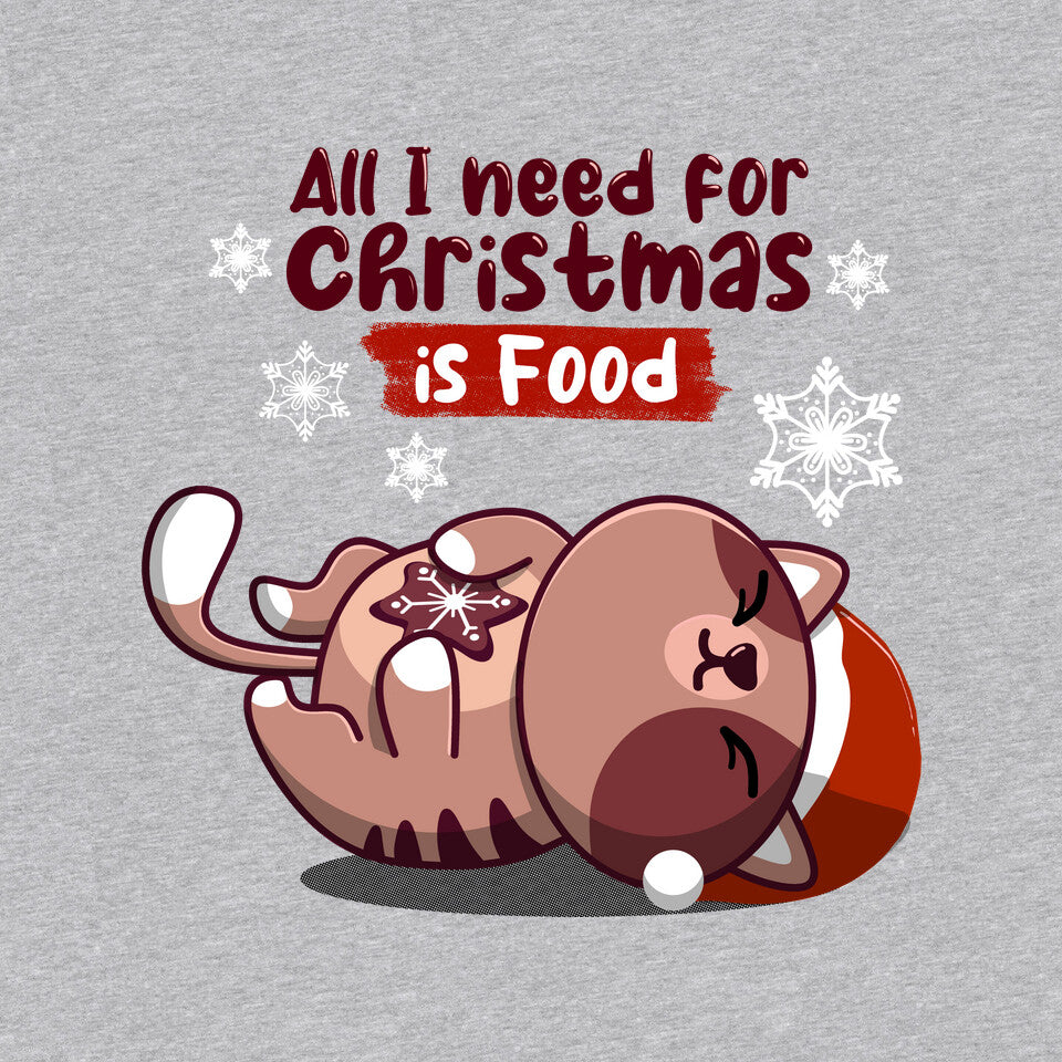 All I Need For Christmas – Cat Graphic T-Shirt