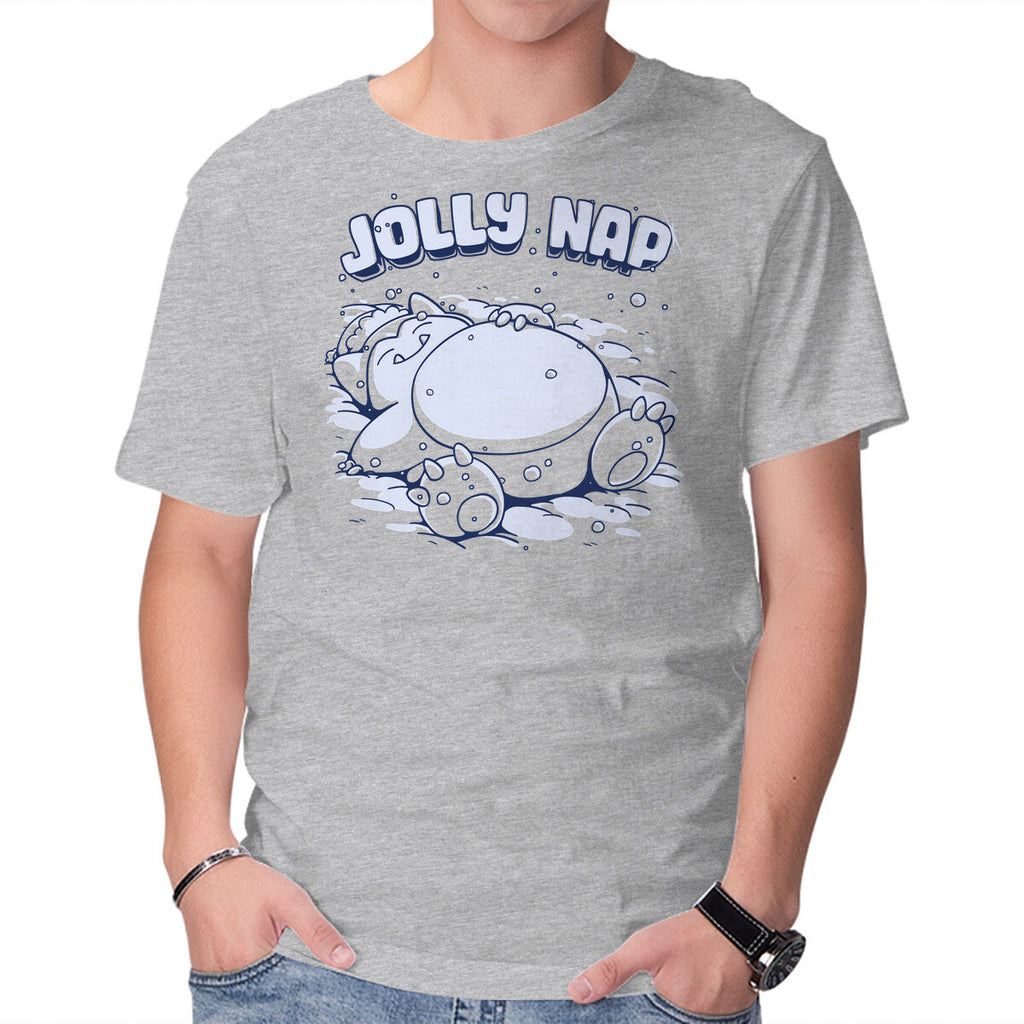 Snowrlax Nap – Anime Graphic T-Shirt