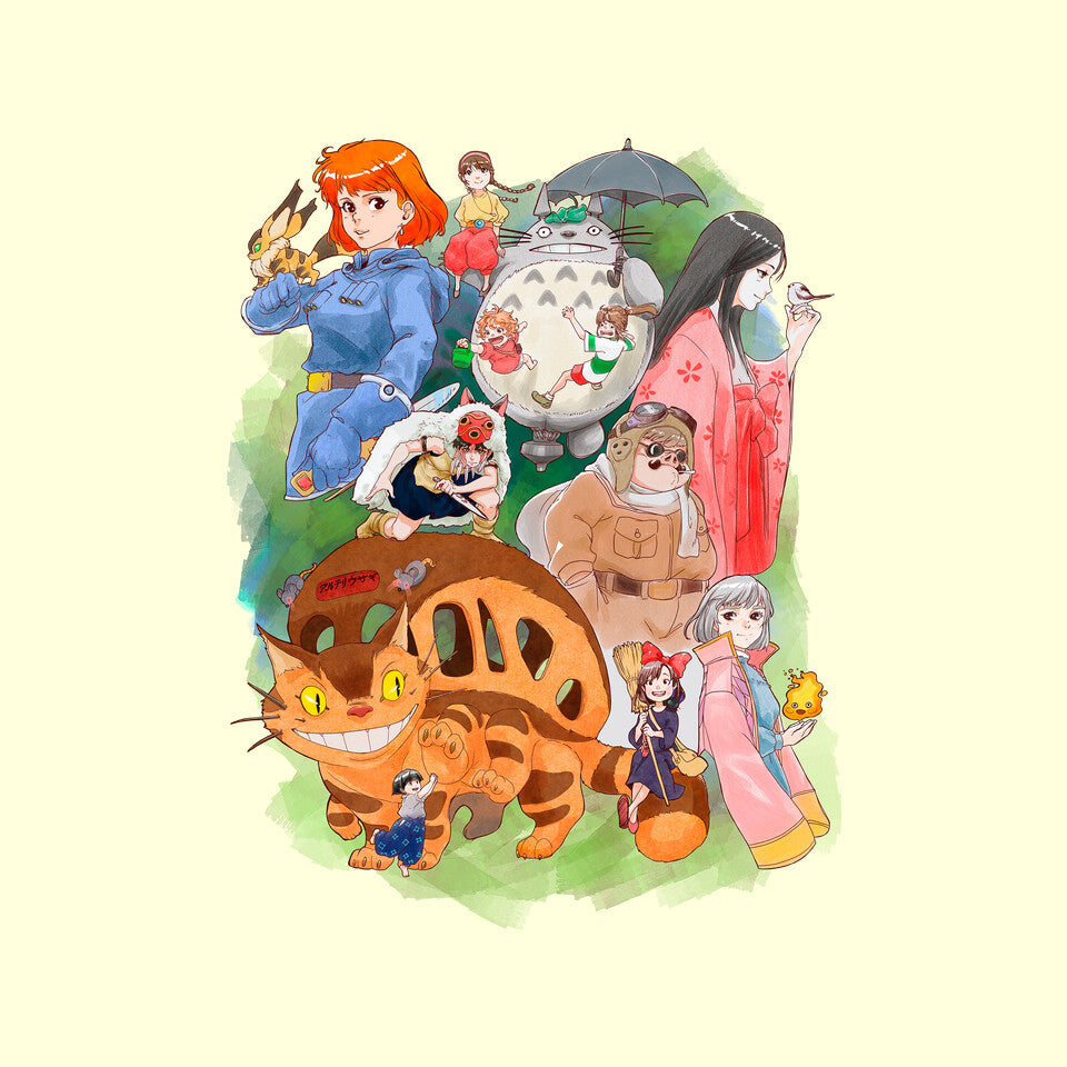 Compilation World – Anime Graphic T-Shirt