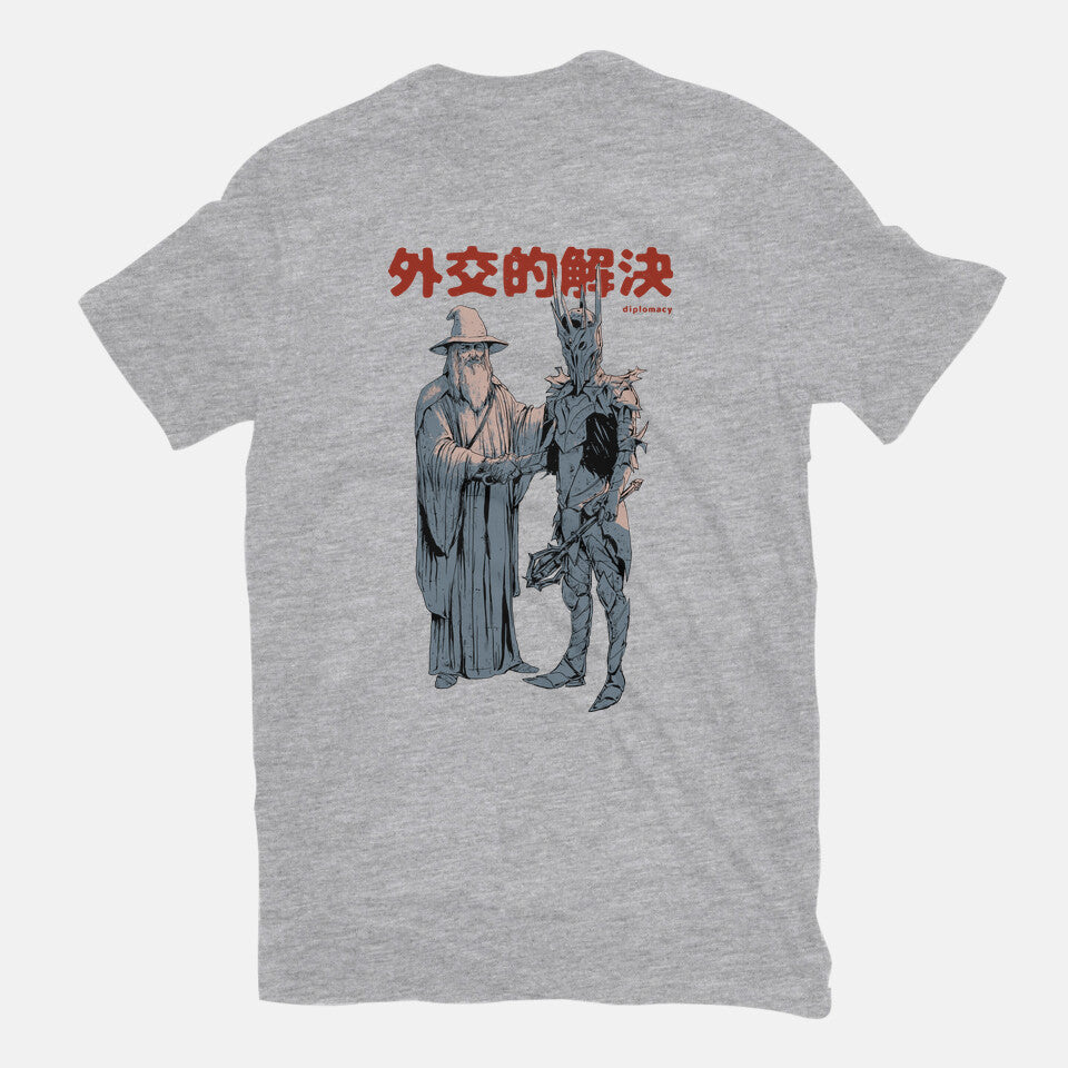 Diplomatic Solution – Fantasy Graphic T-Shirt