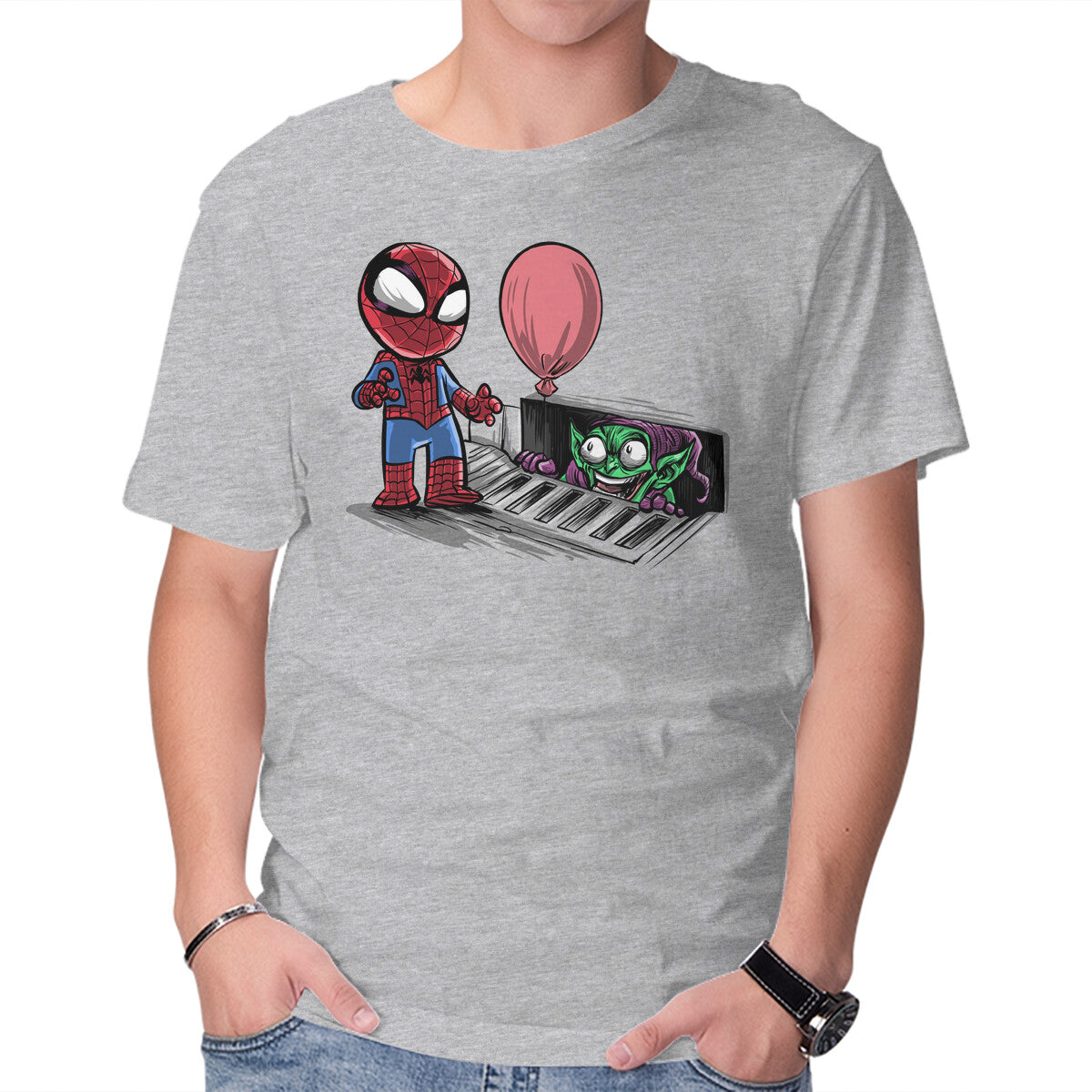 All Spiders Float Graphic T-Shirt