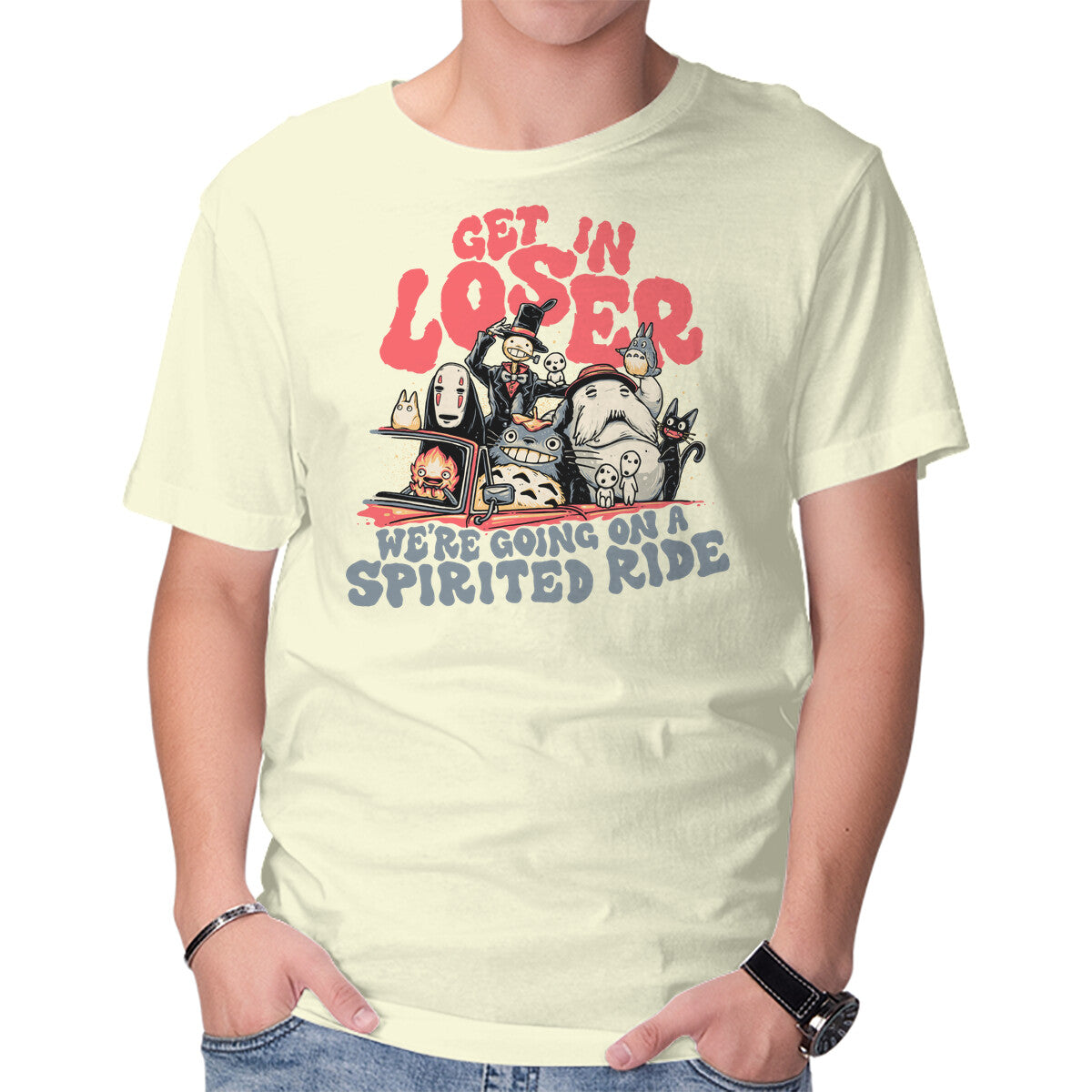 Spirited Ride – Fantasy Graphic T-Shirt
