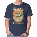 Ramen Is The Way – Sci-Fi Graphic T-Shirt in navy, product display