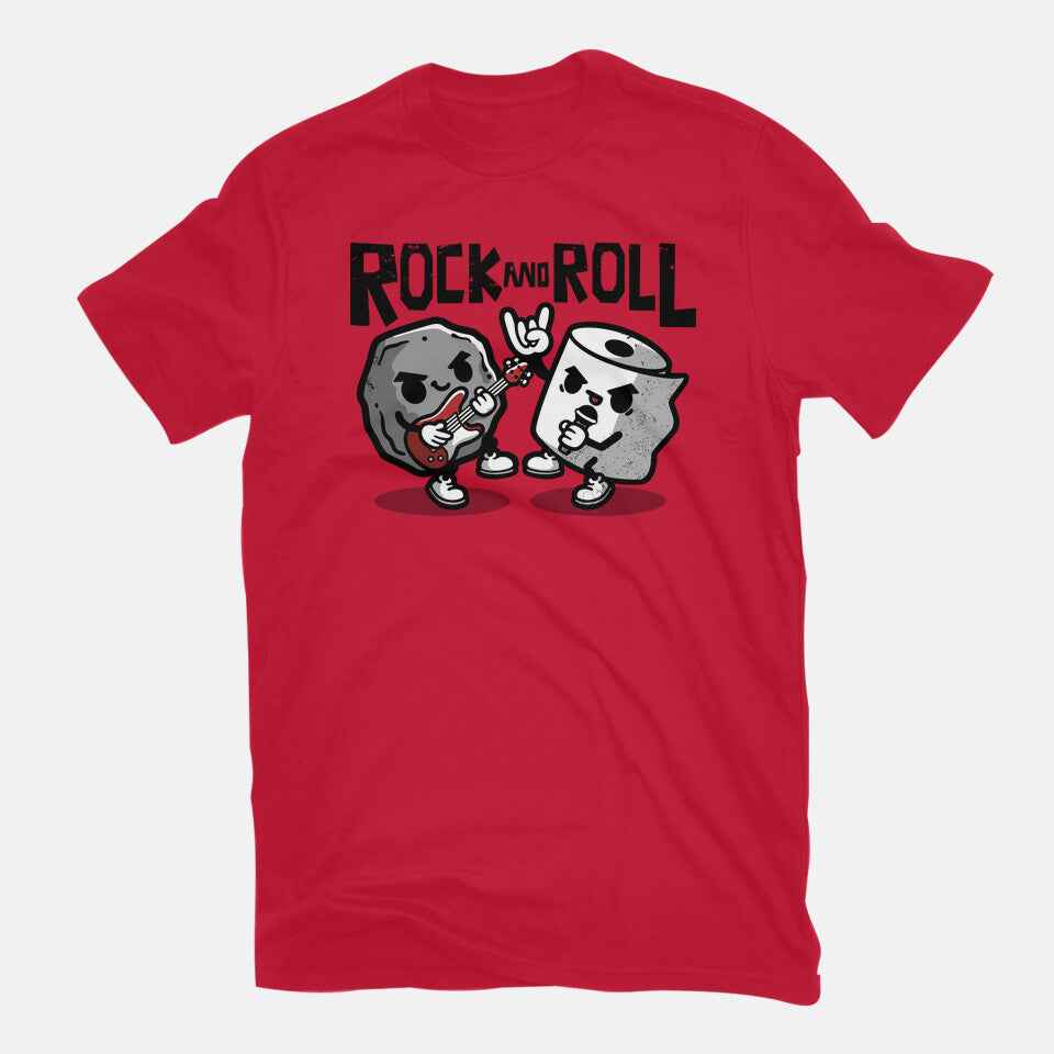 Rock And Toilet Roll
