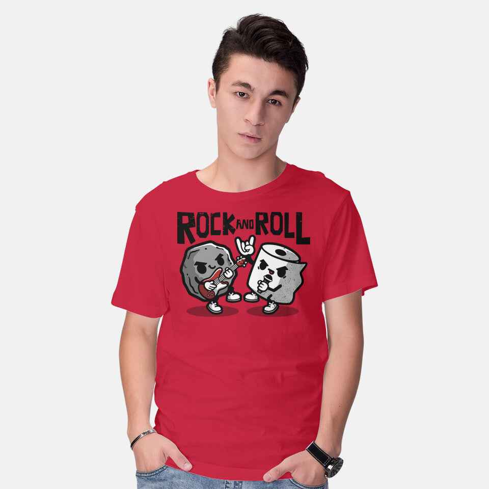 Rock And Toilet Roll
