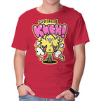 Fat Summon – Gaming Graphic T-Shirt in red, product display