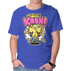 Fat Summon – Gaming Graphic T-Shirt in royal blue, product display