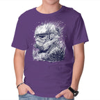 Sea Trooper – Sci-Fi Graphic T-Shirt in purple, product display