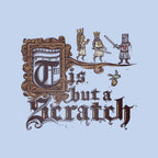 A Scratch – Movie Graphic T-Shirt design artwork for blue graphic T-shirt