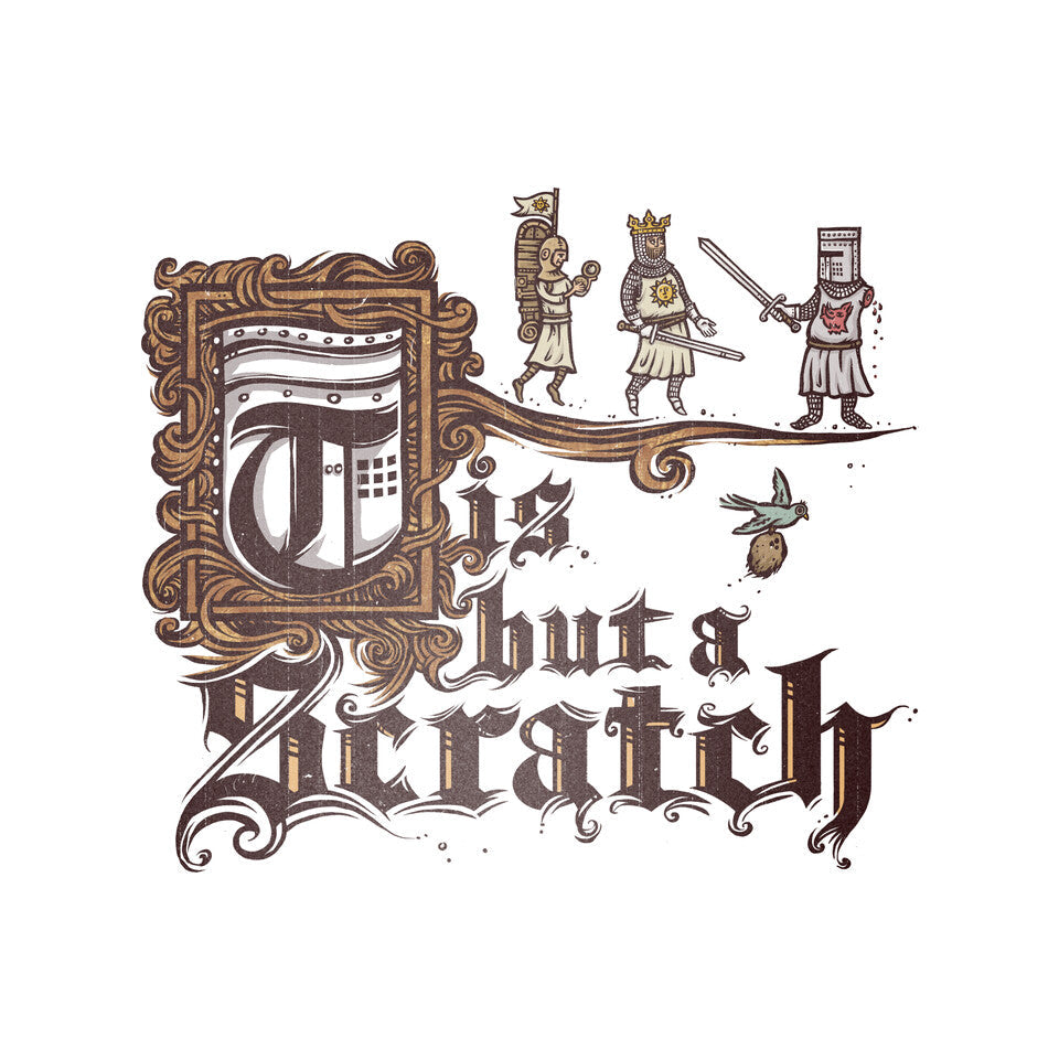 A Scratch – Movie Graphic T-Shirt design artwork for white graphic T-shirt