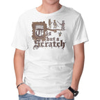 A Scratch – Movie Graphic T-Shirt in white, product display