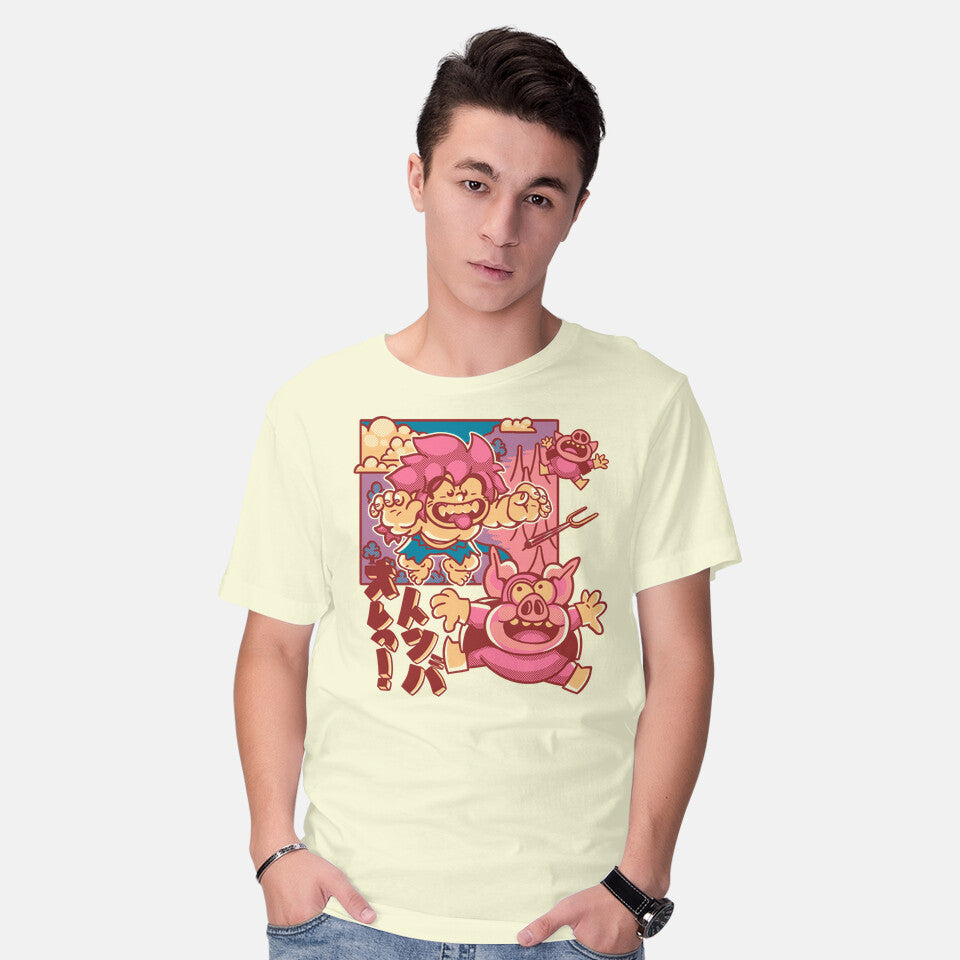 Defeating Pigs – Gaming Graphic T-Shirt