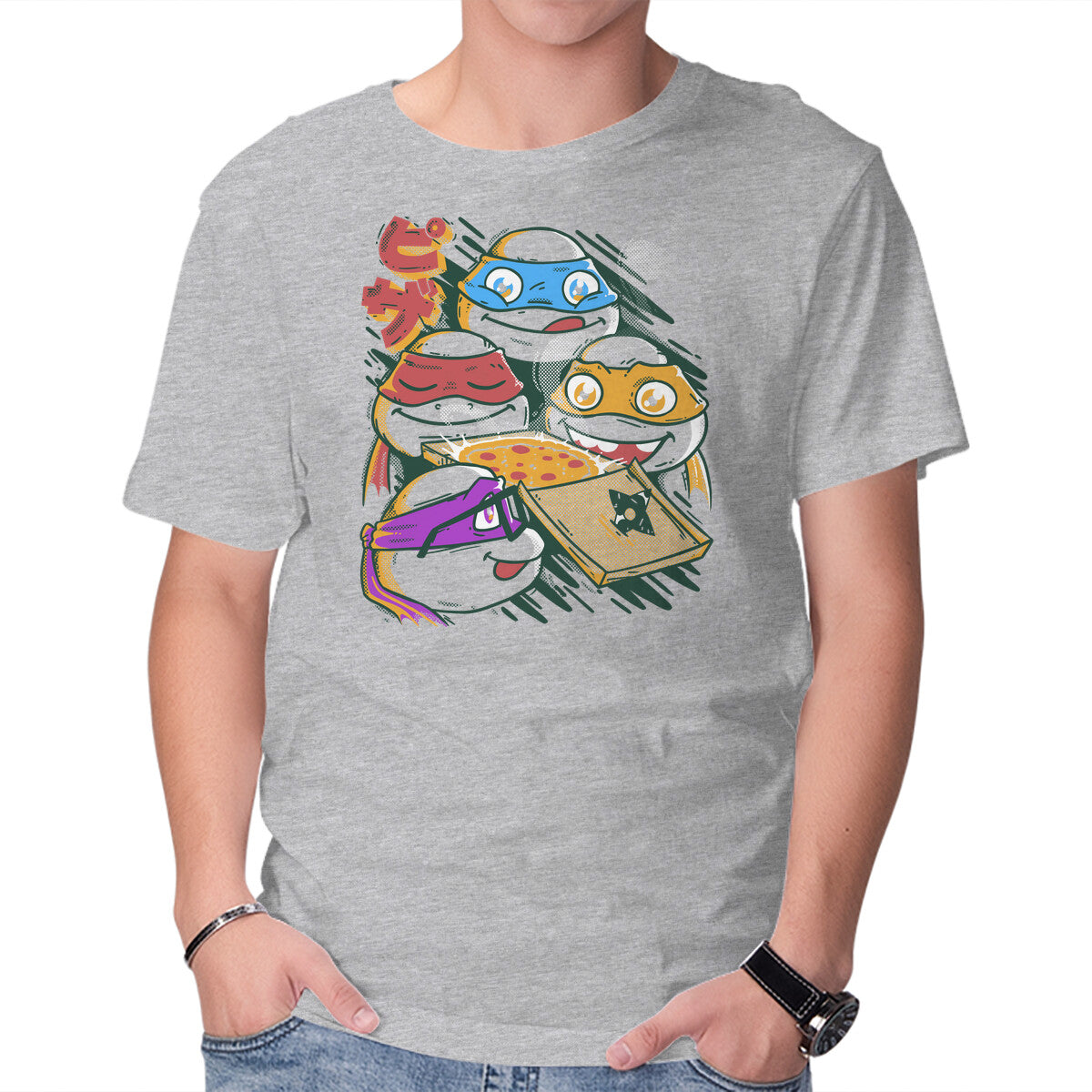 Pizza Speel Graphic T-Shirt