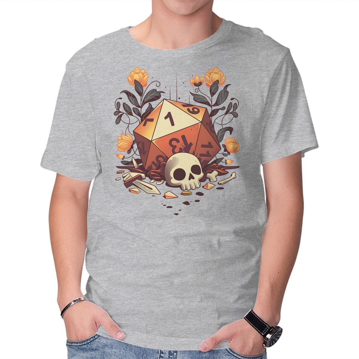 Fatal Roll – Gaming Graphic T-Shirt