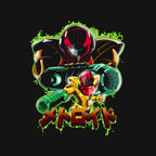 Duel Between Ladies – Gaming Graphic T-Shirt design artwork for black graphic T-shirt