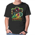 Duel Between Ladies – Gaming Graphic T-Shirt in black, product display