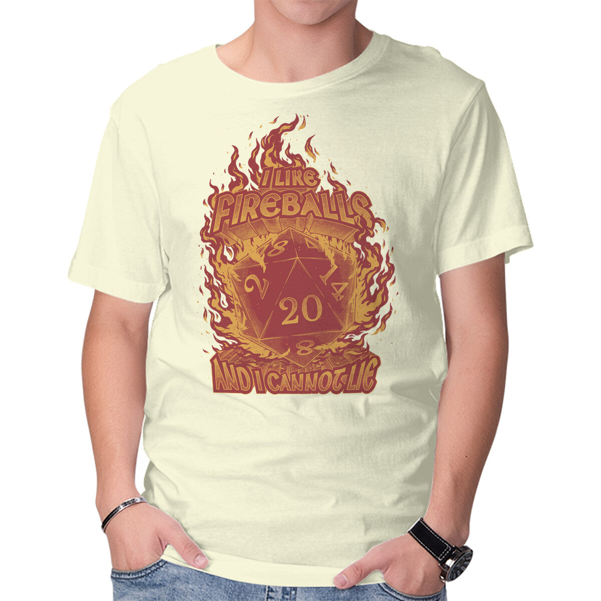 I Like Fireballs – Gaming Graphic T-Shirt