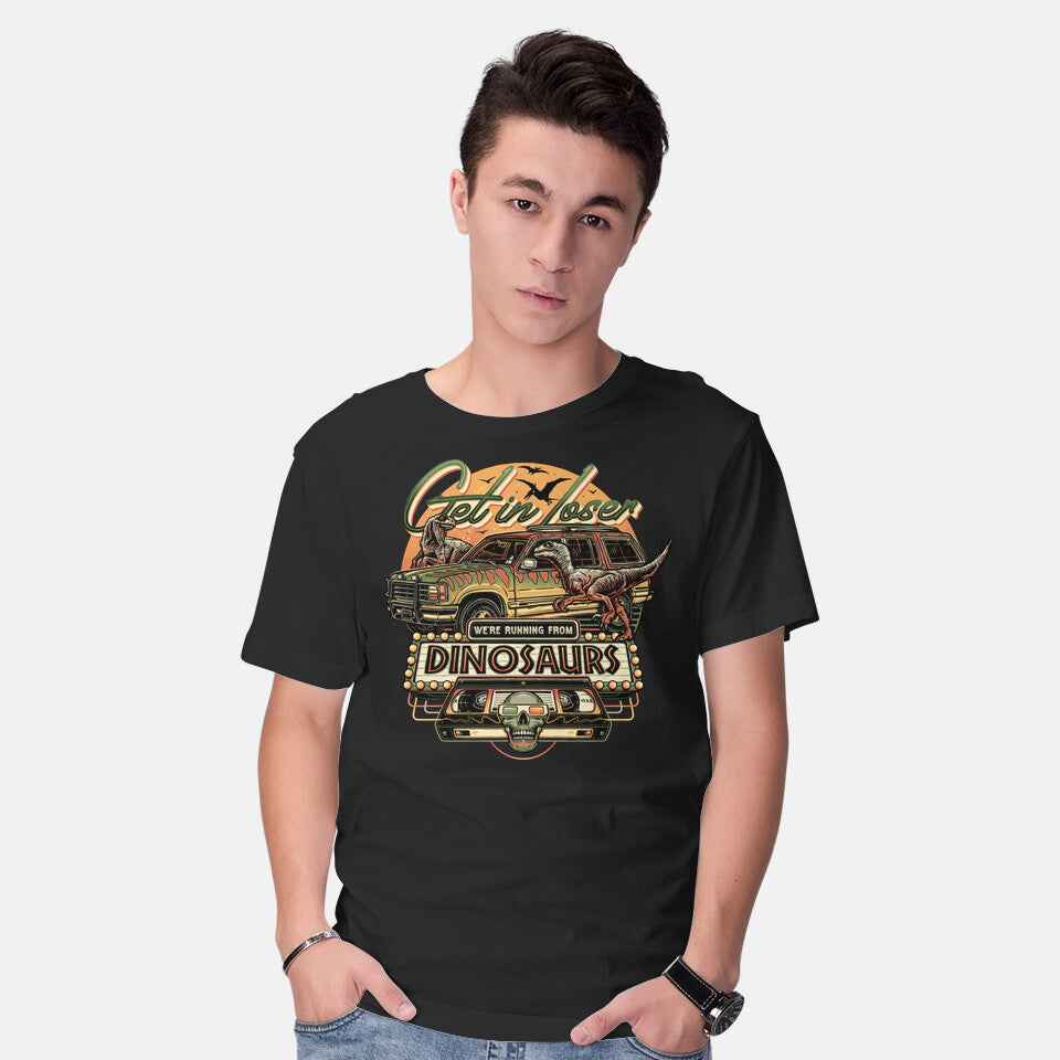 Running From Dinosaurs – Movie Graphic T-Shirt