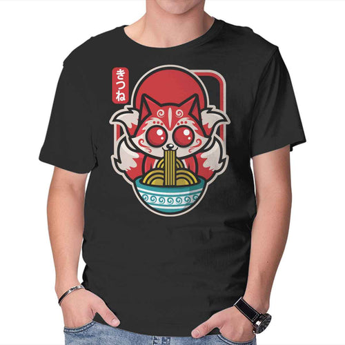 Kute Kitsune – Animal Graphic T-Shirt