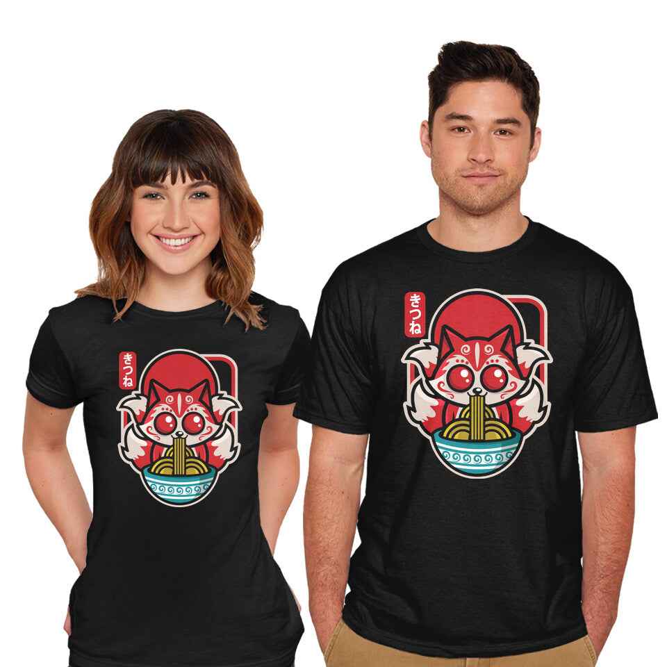 Kute Kitsune – Animal Graphic T-Shirt