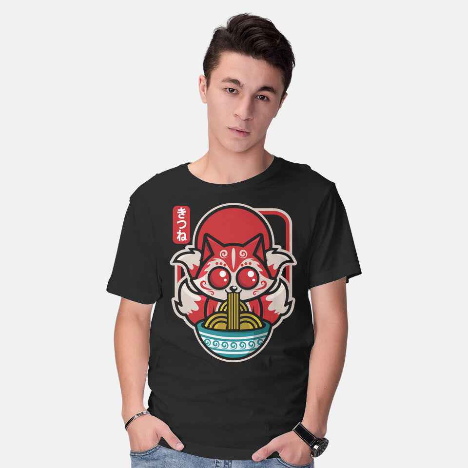 Kute Kitsune – Animal Graphic T-Shirt