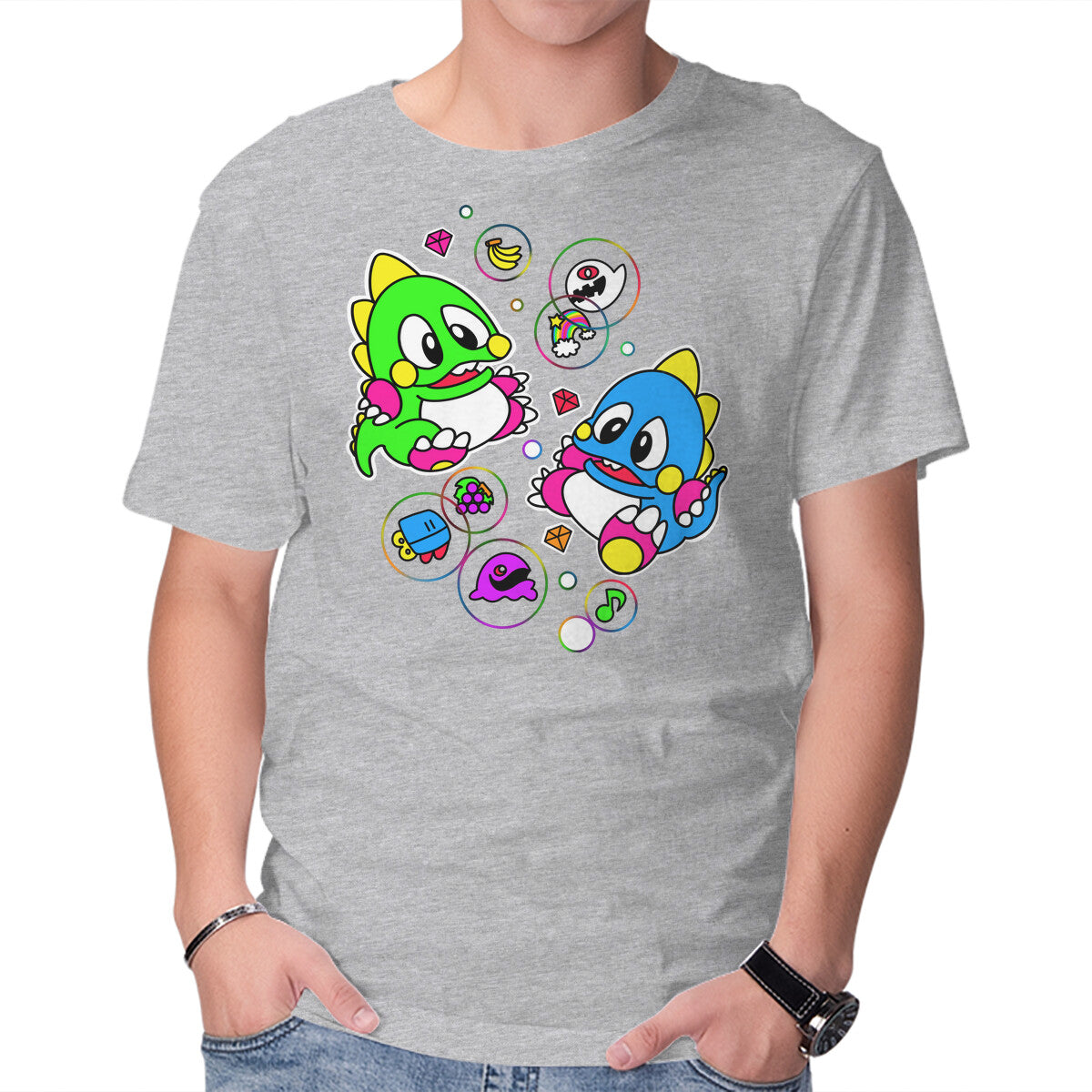 Bubble Games – Gaming Graphic T-Shirt