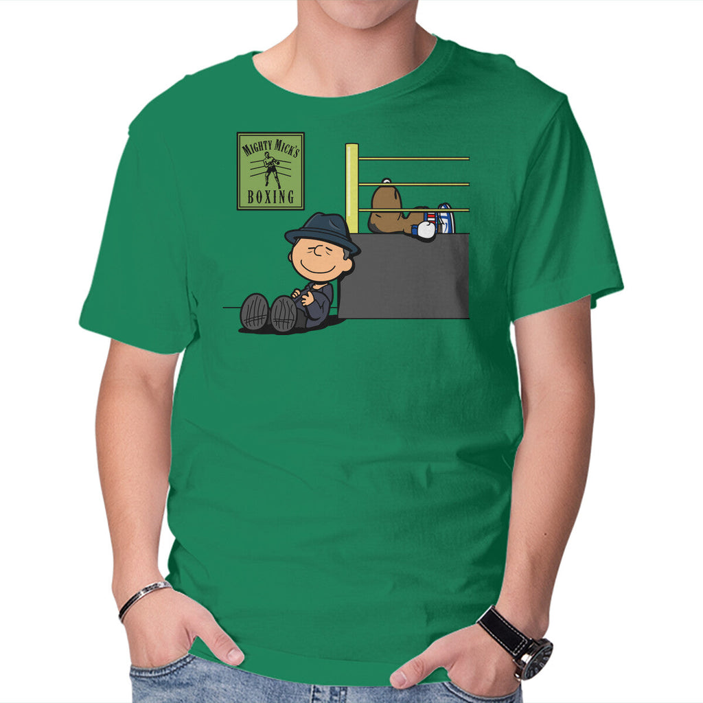 Boxing Nuts – Movie Graphic T-Shirt in green, product display