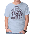 The Merchant – Halloween Graphic T-Shirt in blue, product display