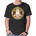 Odder Otter – Gaming Graphic T-Shirt in black, product display