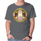 Odder Otter – Gaming Graphic T-Shirt in charcoal, product display