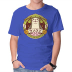 Odder Otter – Gaming Graphic T-Shirt in royal blue, product display