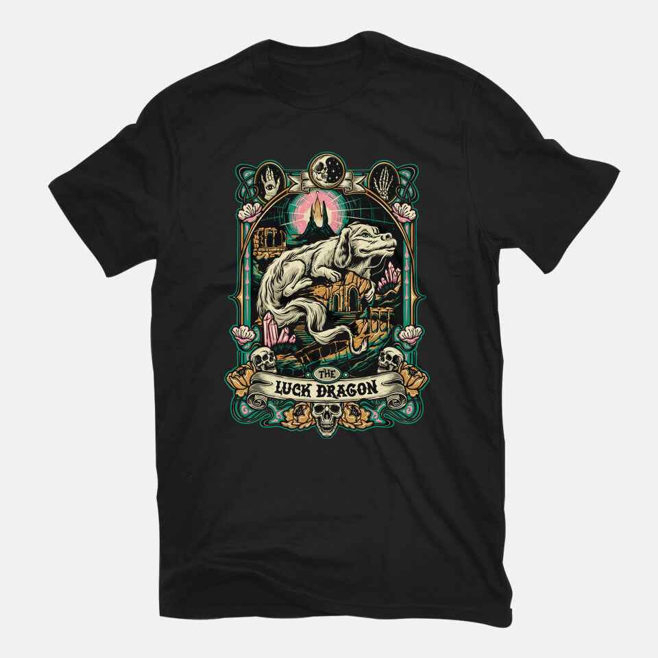 The Luck Dragon – Fantasy Graphic T-Shirt