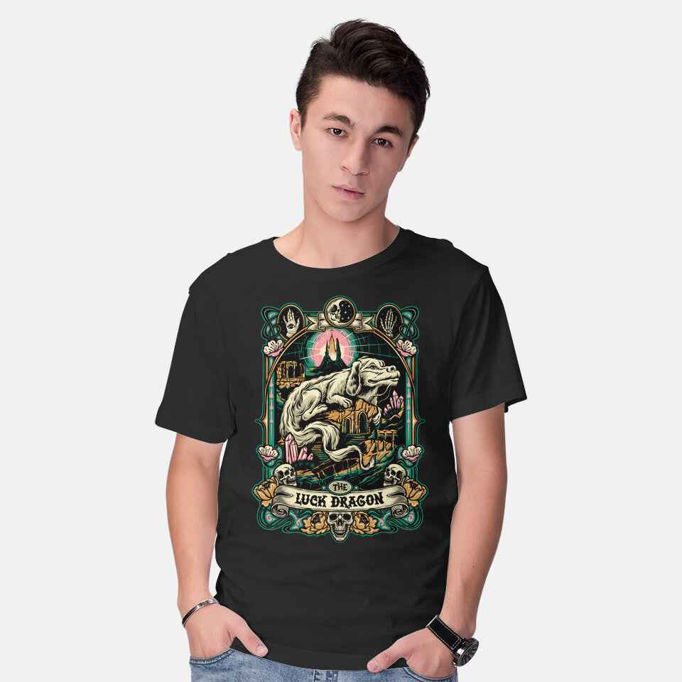 The Luck Dragon – Fantasy Graphic T-Shirt