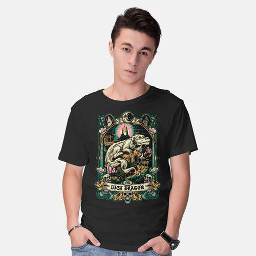 The Luck Dragon – Fantasy Graphic T-Shirt
